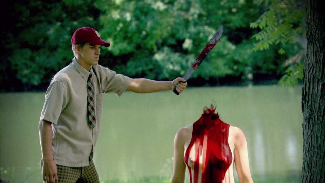 Psycho Jason Mewes beheads Nicole Arbourin Silent But Deadly (2011)