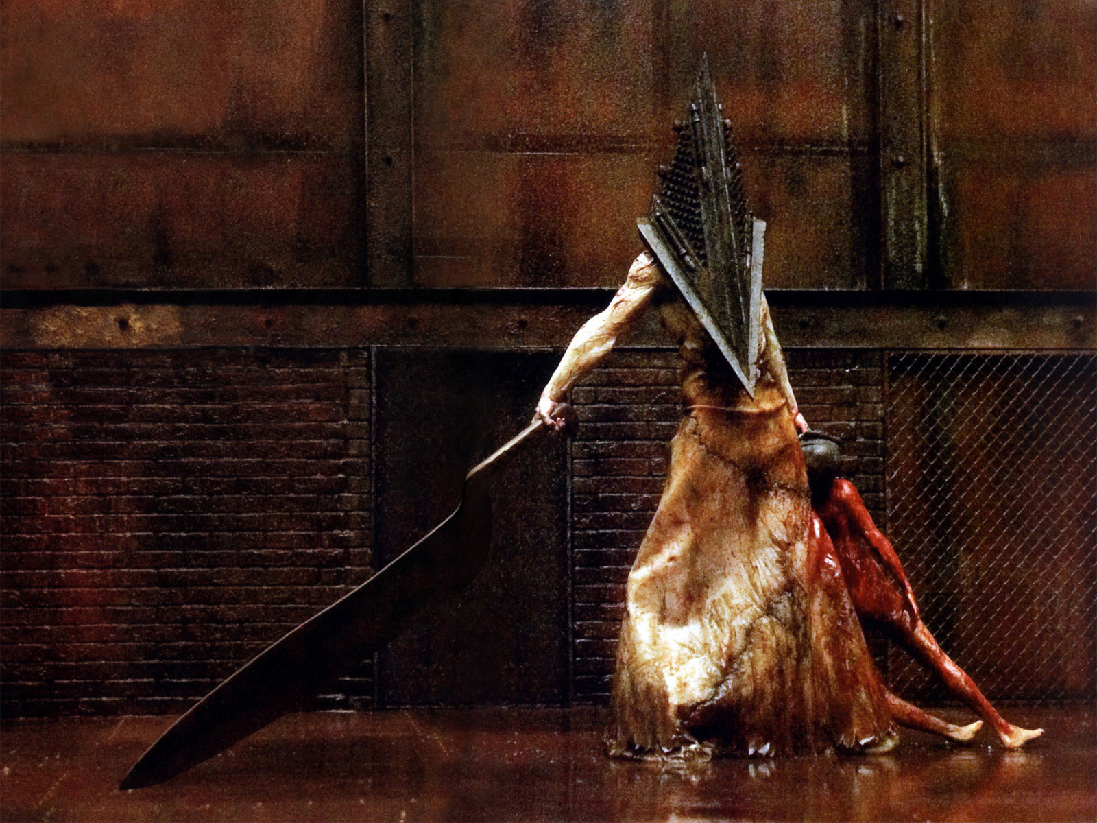 Pyramid Head in Silent Hill (2006)