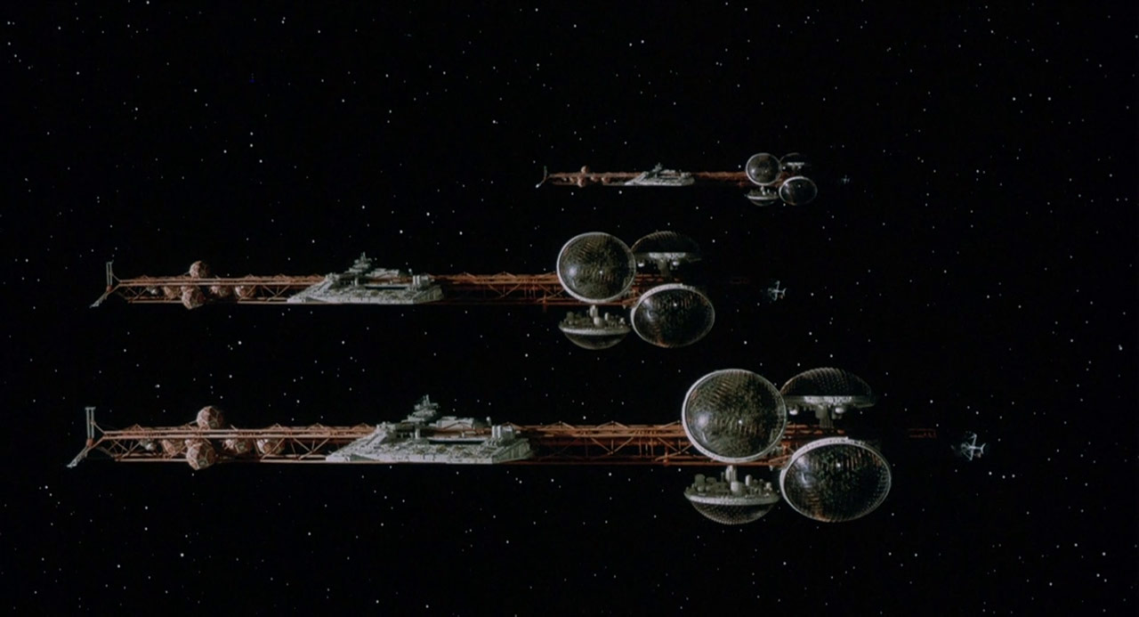 Spaceships from Silent Running (1972)