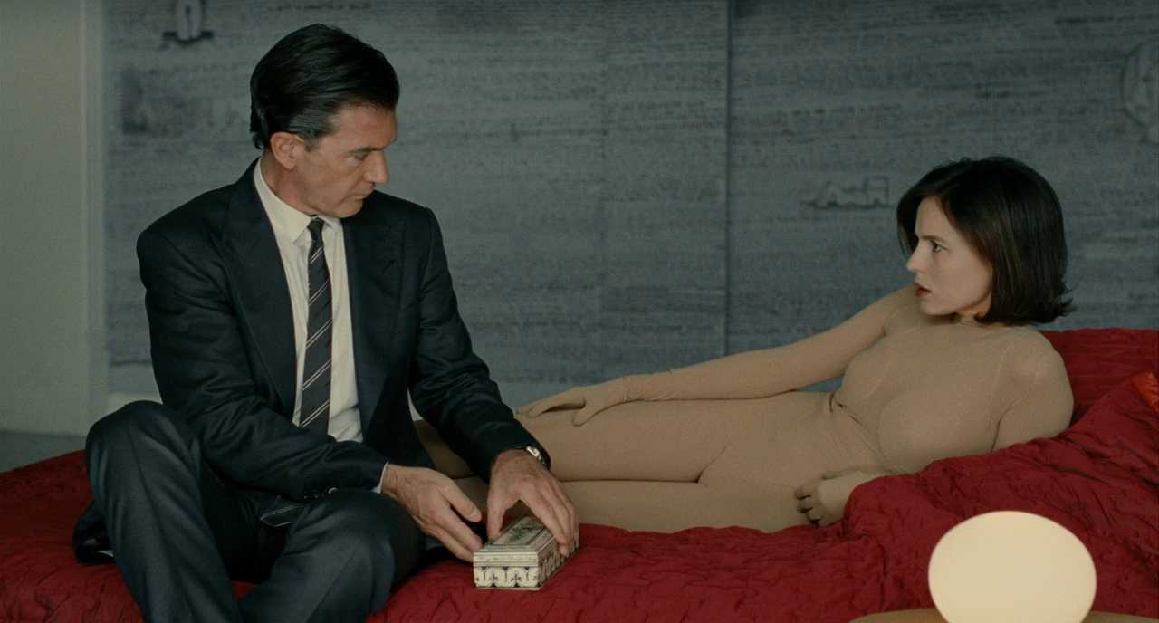 Antonio Banderas and a captive Elena Anaya in The Skin I Live In (2011)