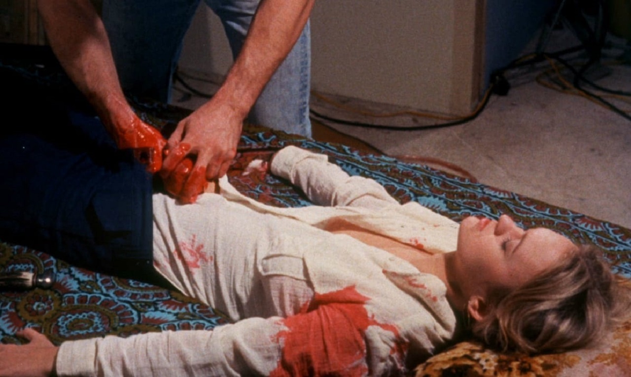 The infamous faked on-screen murder in Snuff (1976)