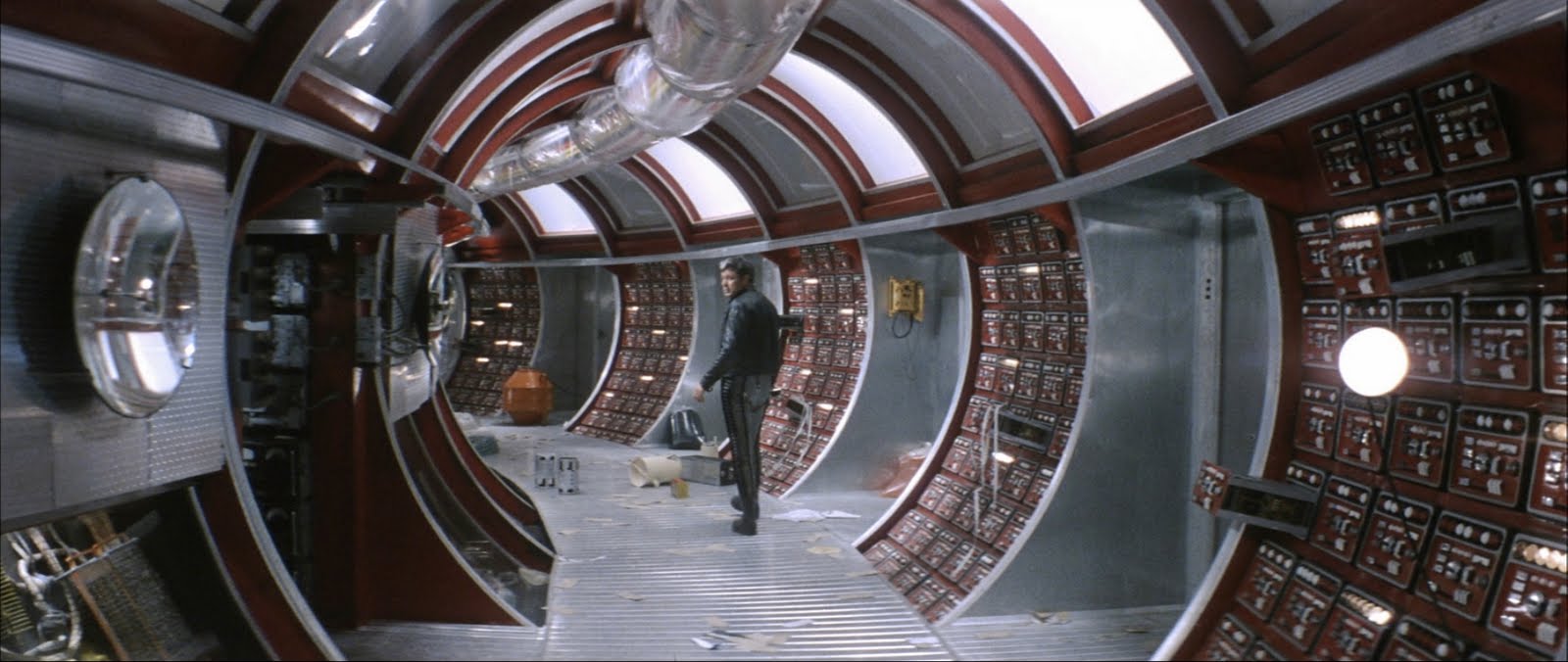 Donatas Banionis aboard the space station in Solaris (1972)