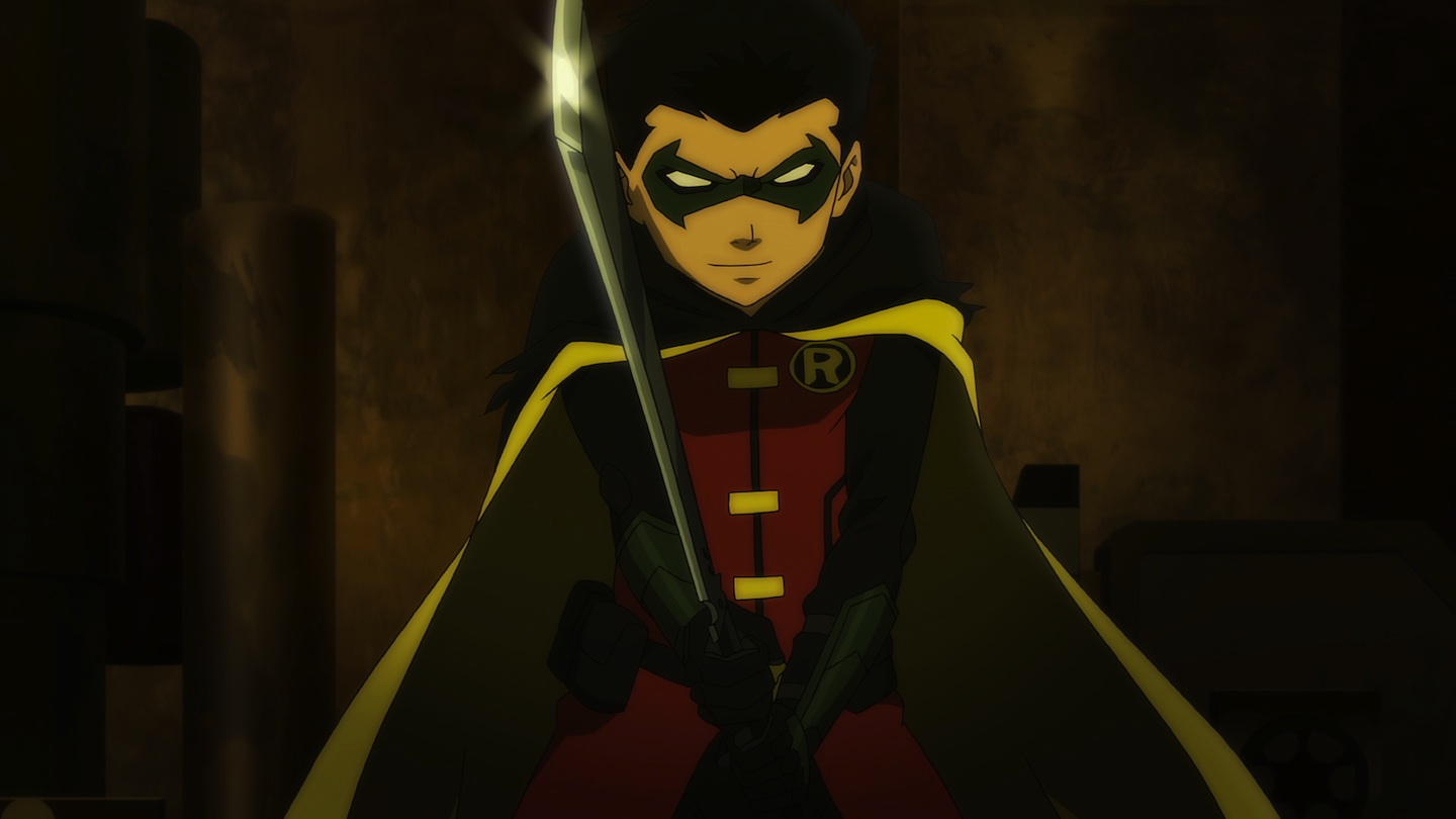 The introduction of Damian Wayne, the new Robin, in Son of Batman (2014)