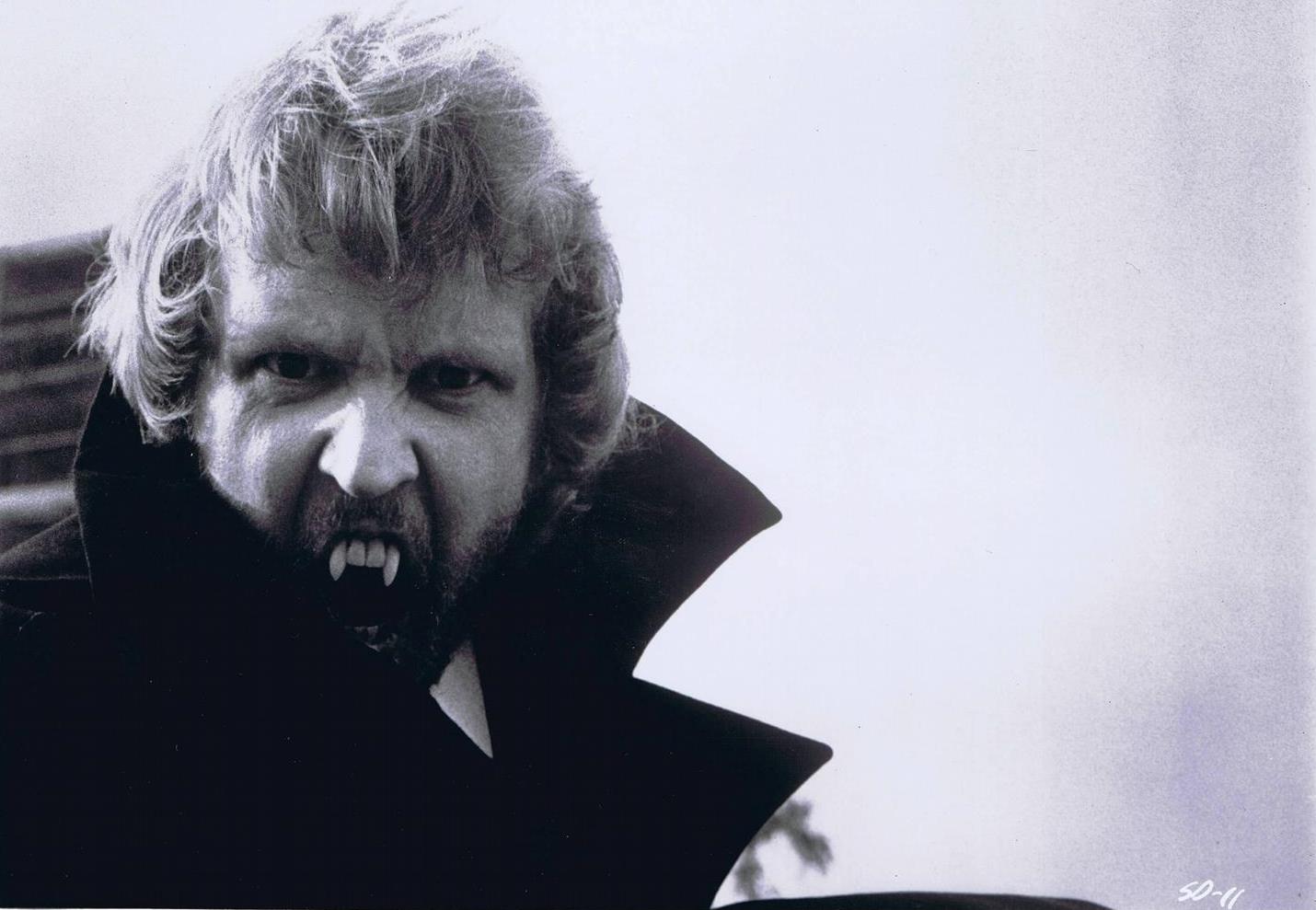 Harry Nilsson as Dracula's son Count Downe and possibly the screen's least threatening vampire in Son of Dracula (1974)