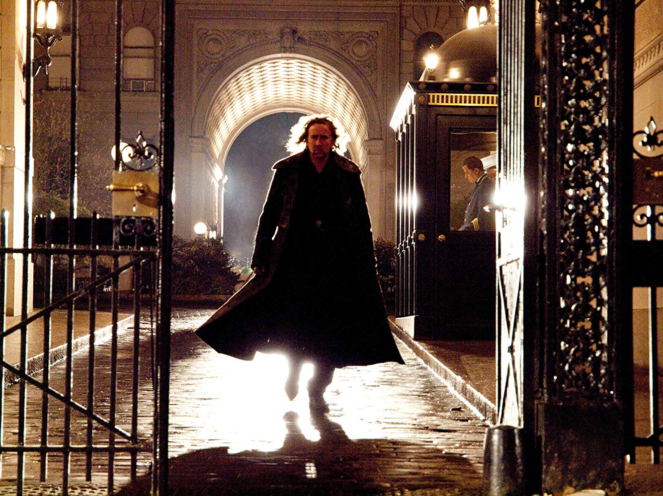 Nicolas Cage as the sorcerer Balthazar in The Sorcerer's Apprentice (2010)