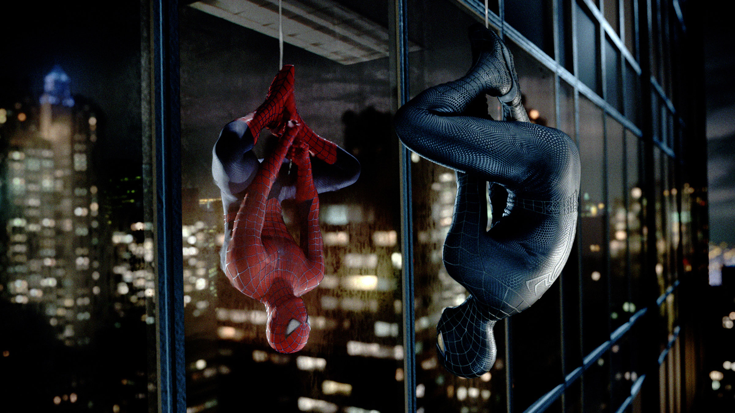Spider-Man meets Venom in Spider-Man 3 (2007)