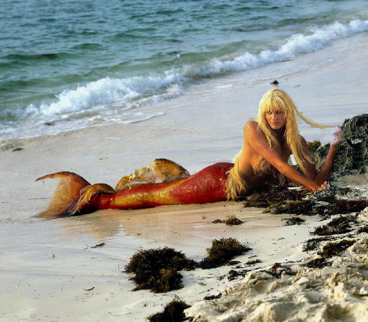 Daryl Hannah as the mermaid Madison in Splash! (1984)