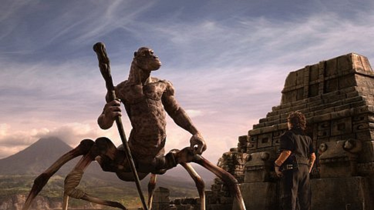 Creature encounters - a homage to Ray Harryhausen in Spy Kids 2 Island of Lost Dreams (2002)