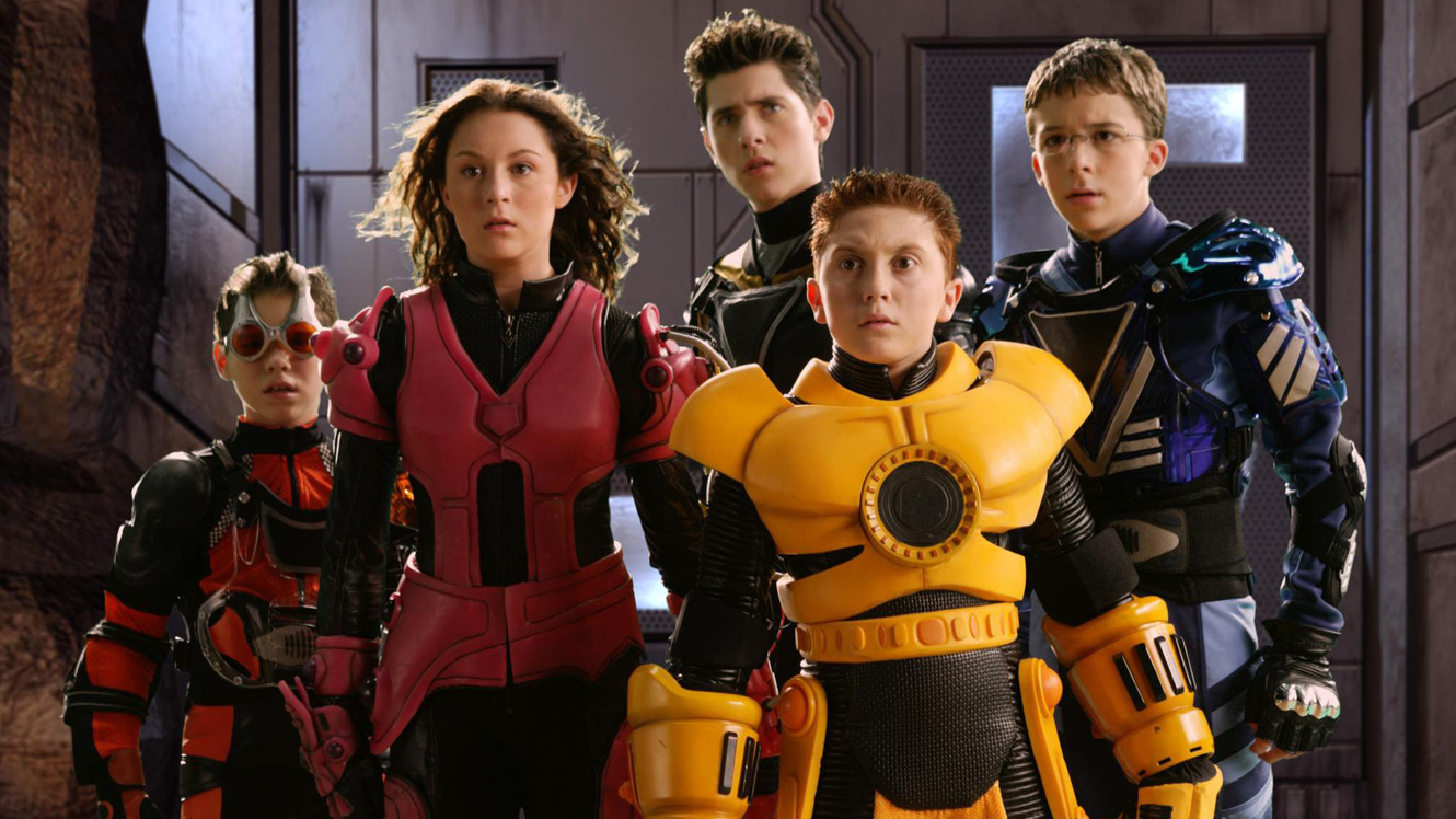 Ryan Pinkston, Alexa Vega, Robert Vito, Daryl Sabara, Bobby Edner in Spy Kids 3-D: Game Over (2003)