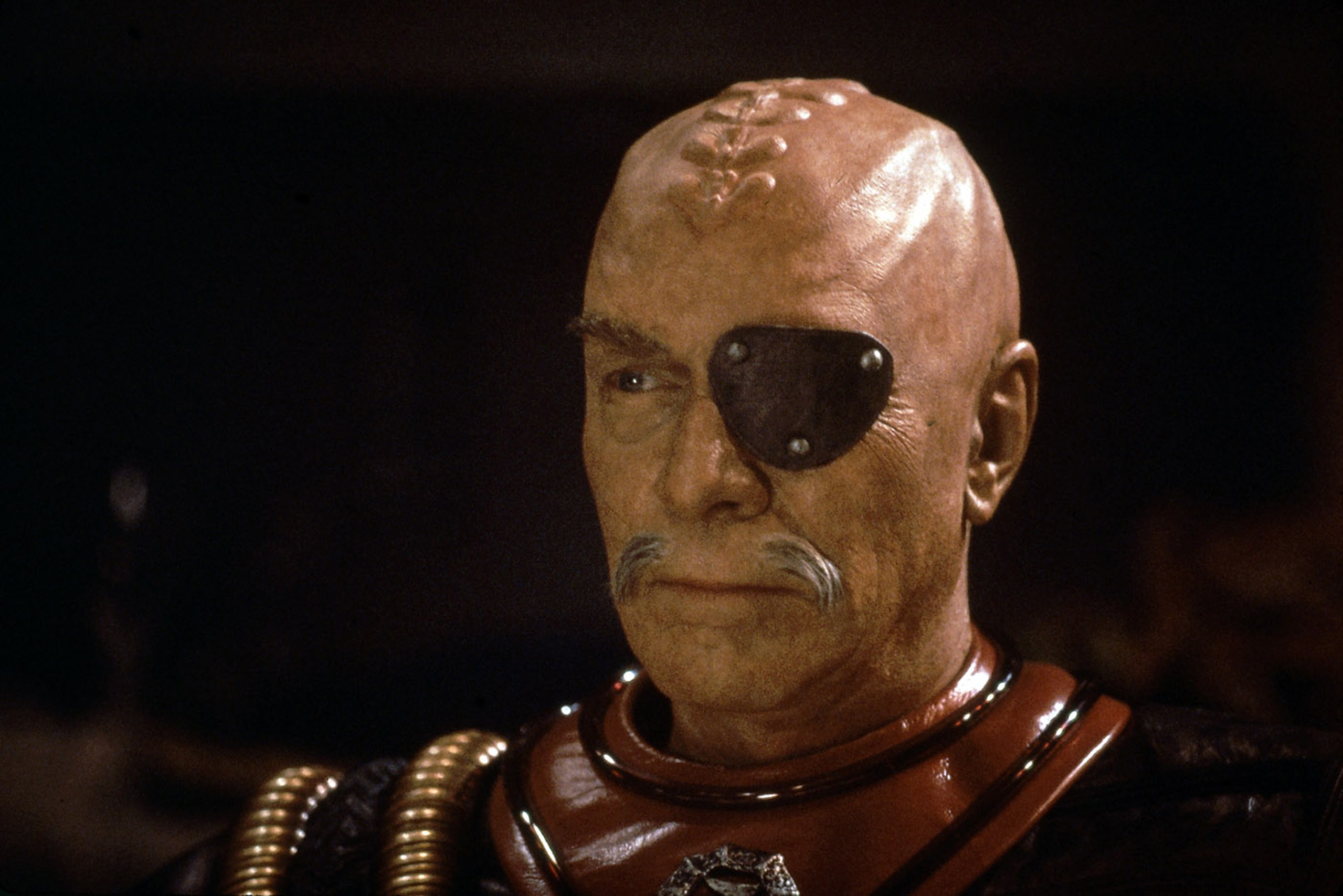 Christopher Plummer, and the Klingon General Chang in Star Trek VI: The Undiscovered Country (1991)