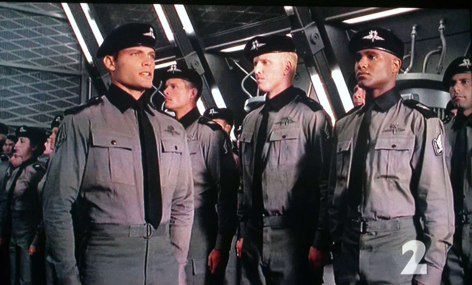 Casper Van Dien as Johnny Rico in Starship Troopers (1997)