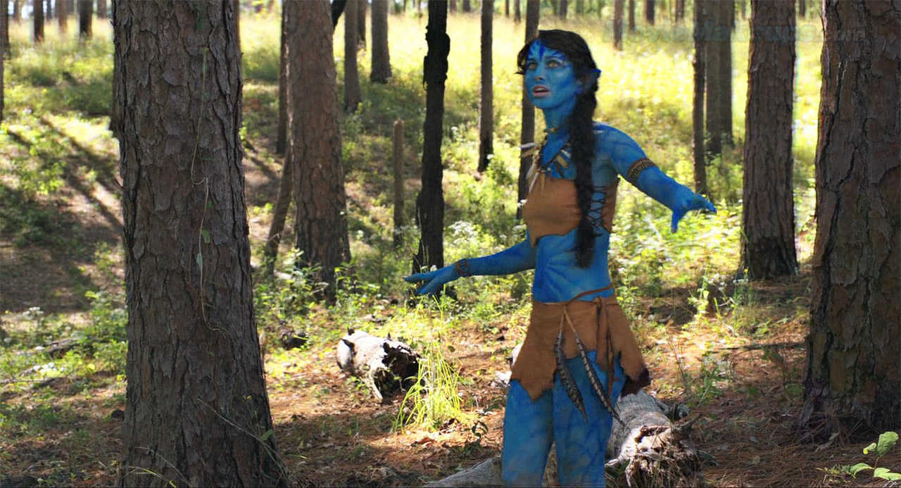 The parody of Avatar in The Starving Games (2013)