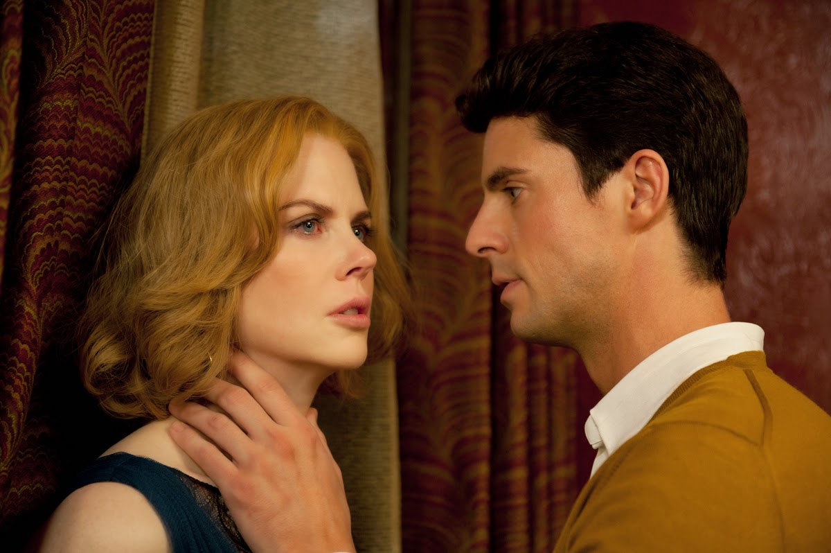 Charmingly friendly uncle Matthew Goode menaces Nicole Kidman in Stoker (2013)