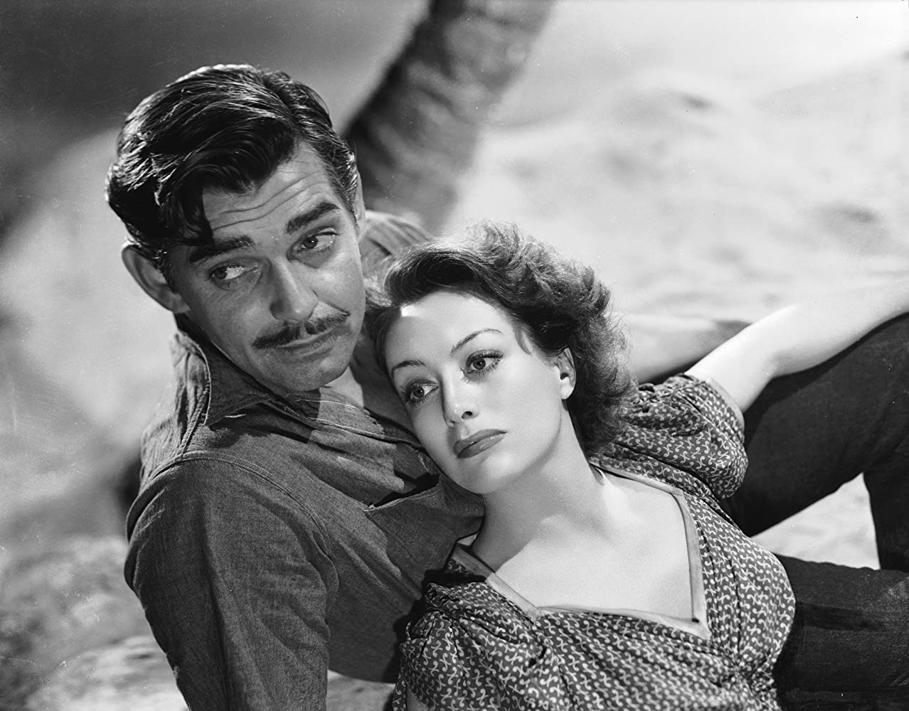 Clark Gable, Joan Crawford in Strange Cargo (1940)