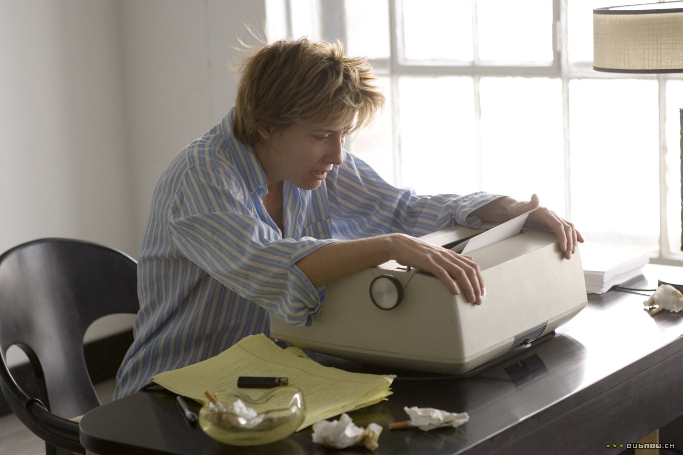 Emma Thompson as the author of the book in Stranger Than Fiction (2006)