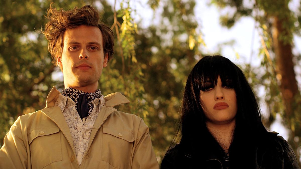 Matthew Gray Gubler and Kat Dennings in Suburban Gothic (2014)