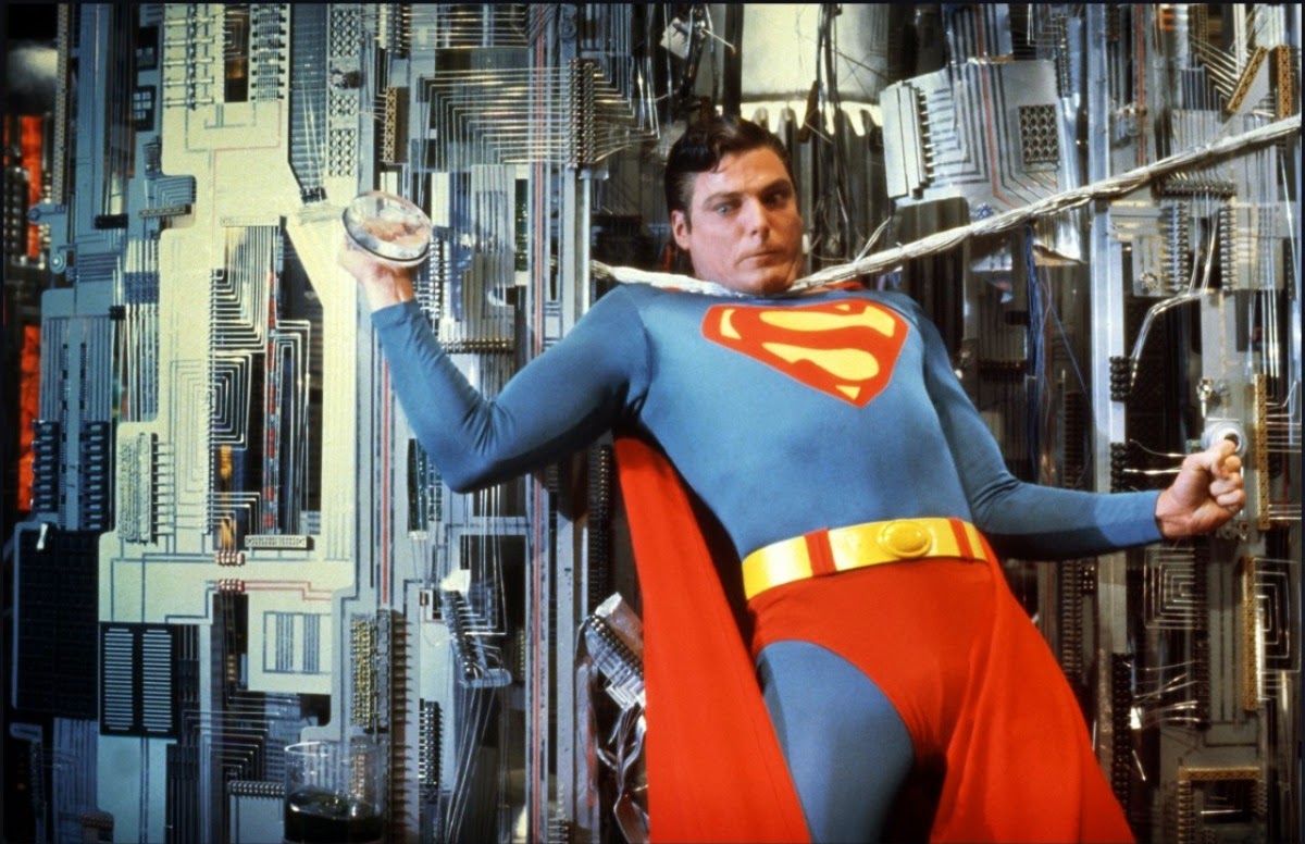 Superman (Christopher Reeve) vs a malevolent A.I. in Superman III (1983)