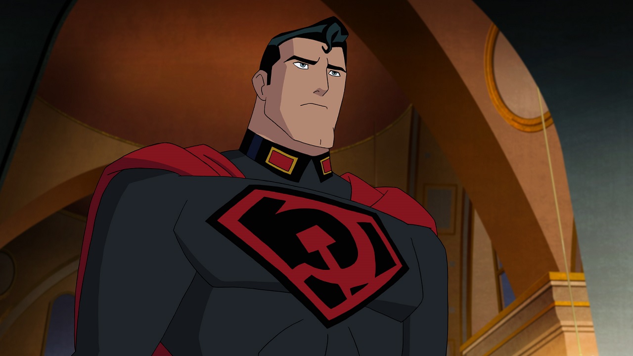 The Soviet Superman (voiced by Jason Isaacs) in Superman: Red Son (2020)