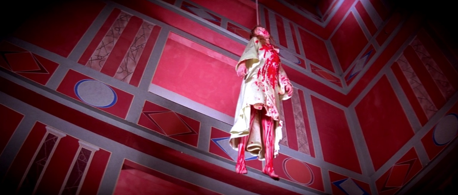 Extravagantly arty deaths in Suspiria (1977)