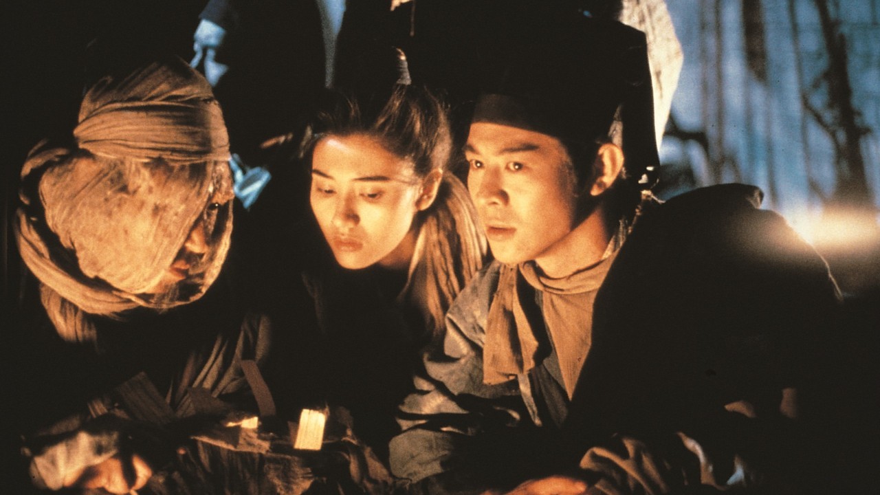 Jet Li and Michelle Reis in Swordsman II (1992)