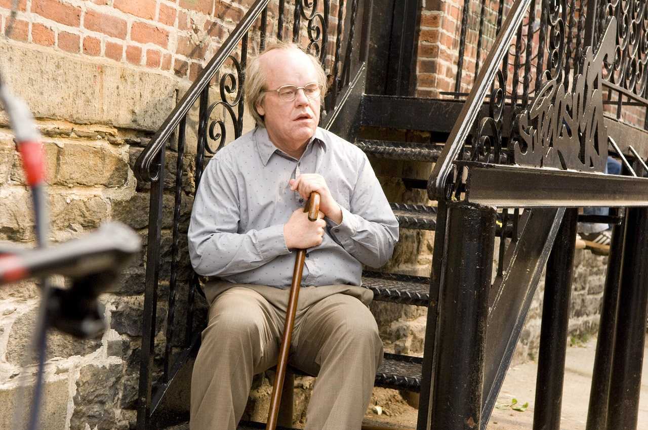 Philip Seymour Hoffman as playwright Caden Cotard in Synecdoche, New York (2008)