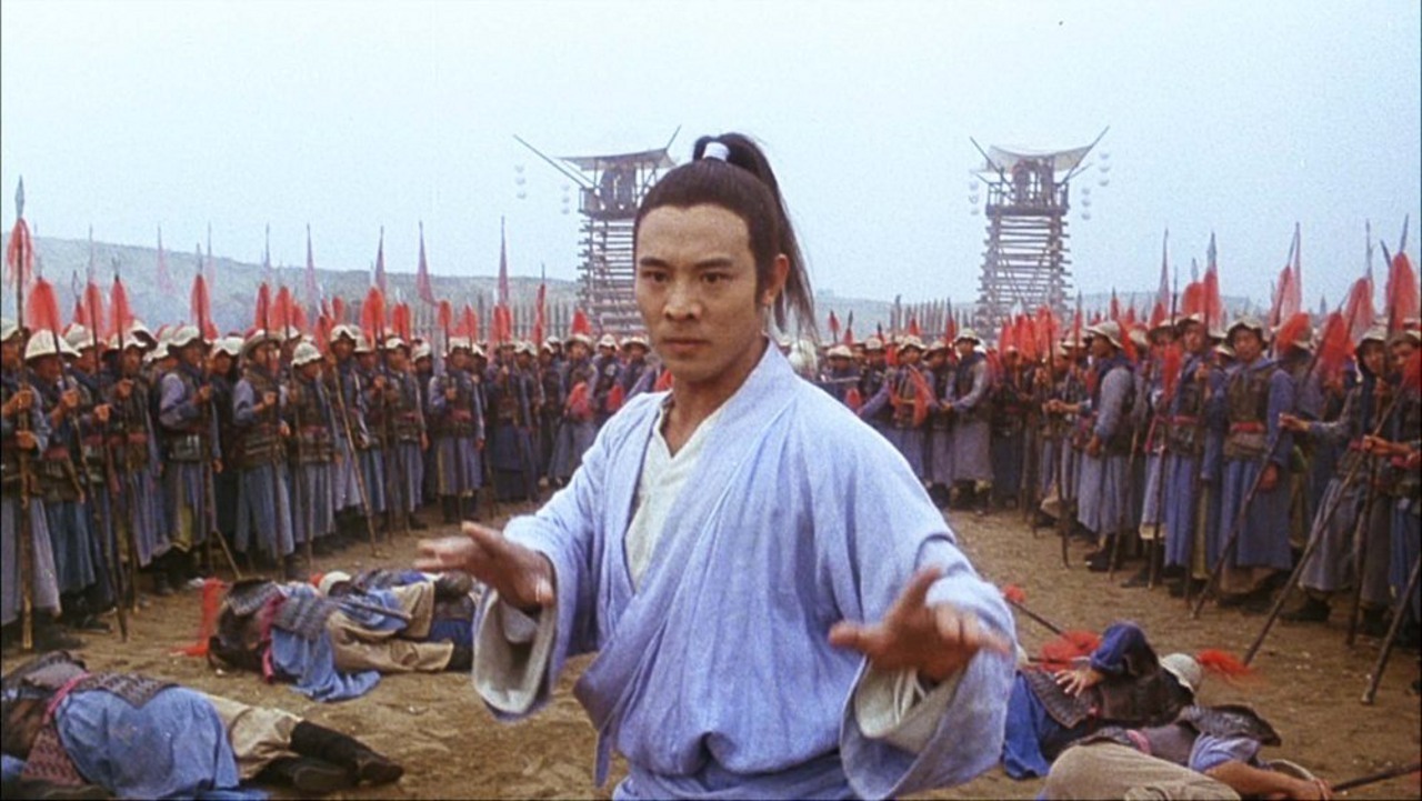 Jet Li vs an entire army in The Tai Chi Master (1993)