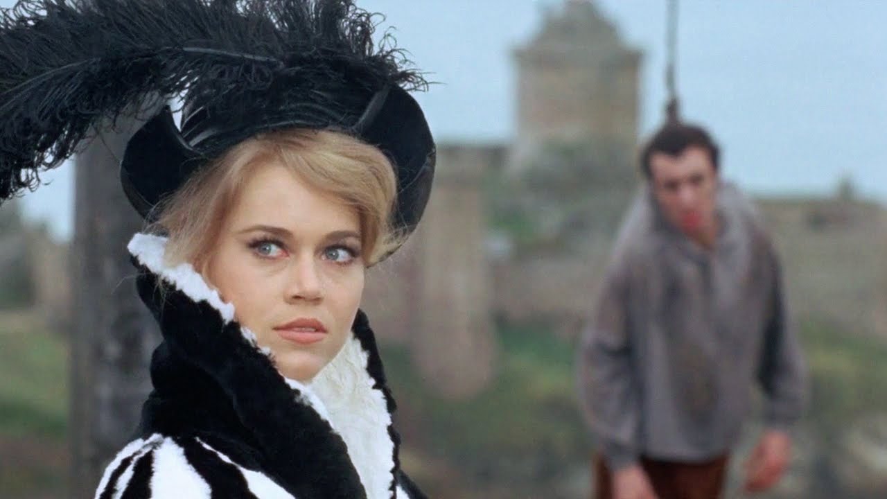 Jane Fonda as a cruel aristocrat in the Metzengerstein episode of Tales of Mystery and Imagination (1968)