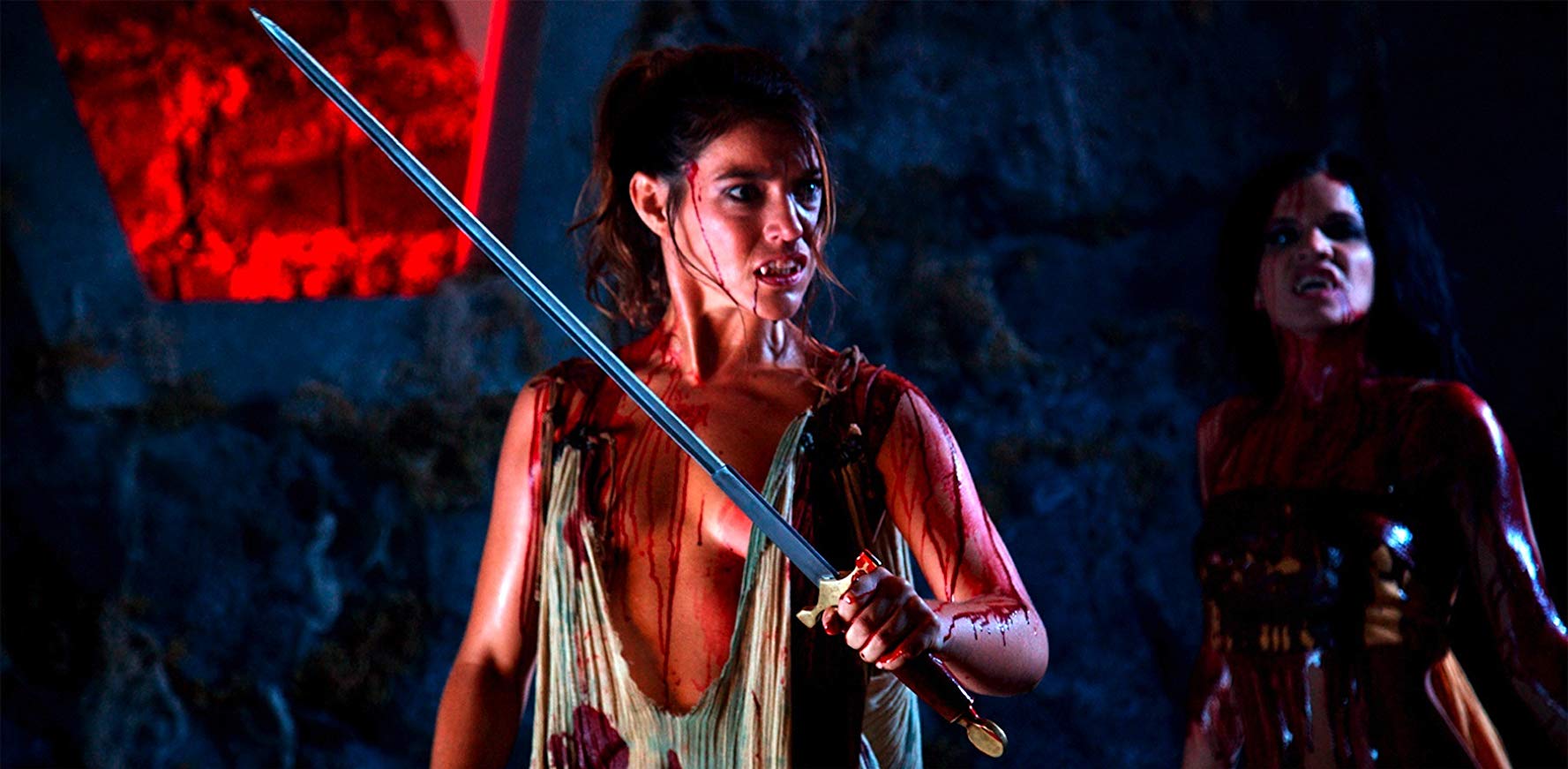 Inbar Lavi kills some vampires in Tales of an Ancient Empire (2010)