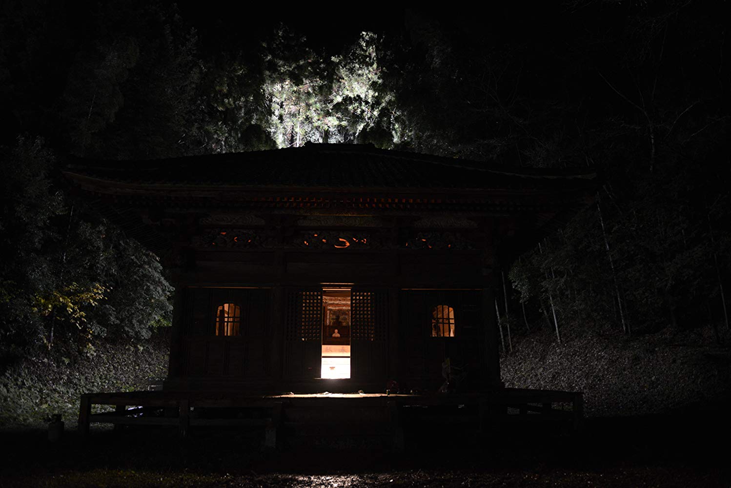 The haunted Japanese temple in Temple (2017)