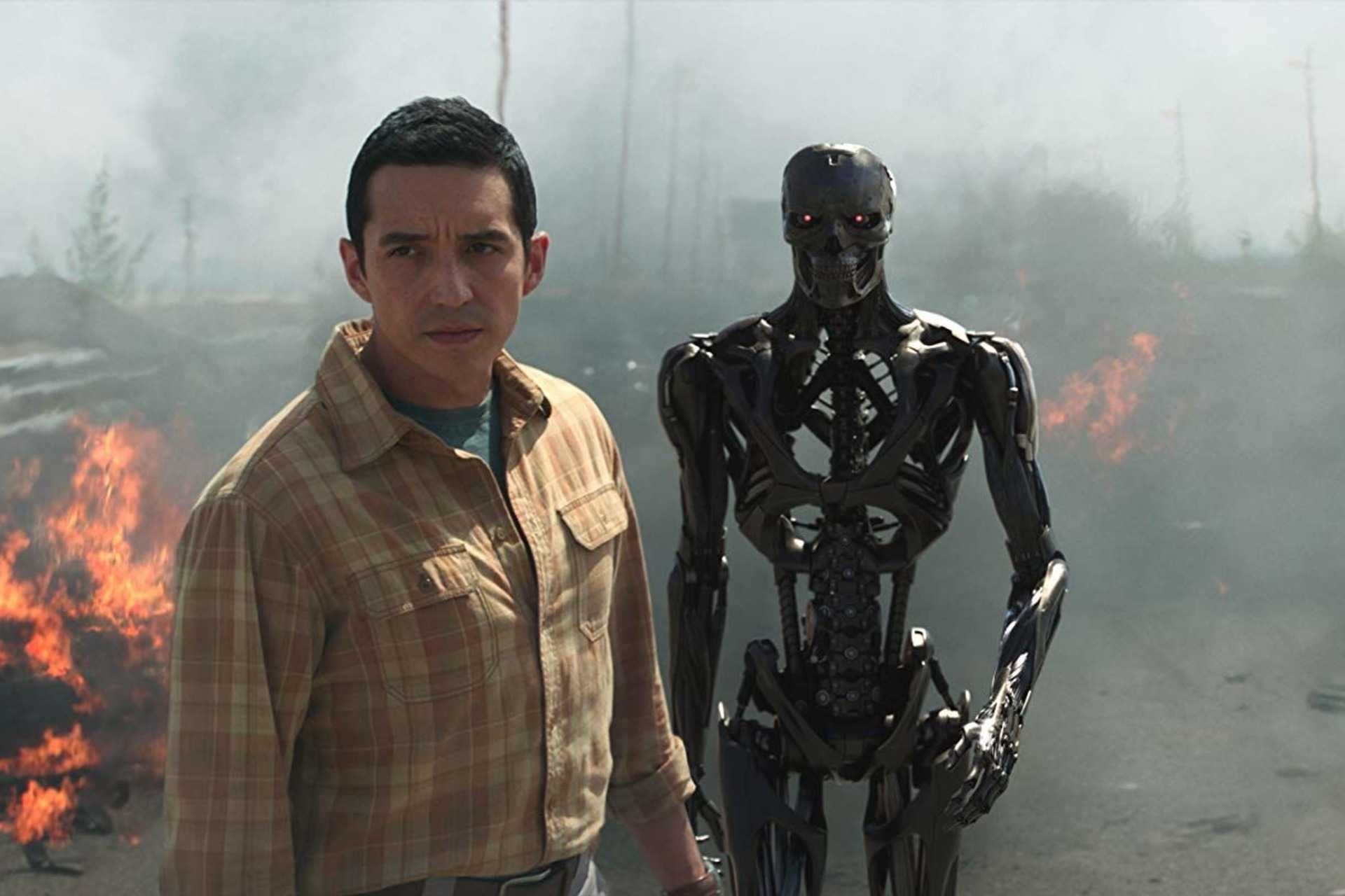 Gabriel Luna as the Rev-9 in Terminator: Dark Fate (2019)