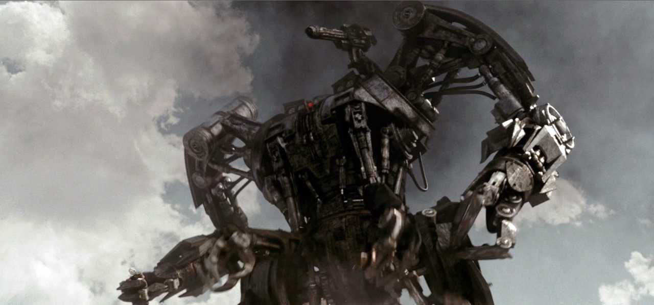 The giant Harvester robot in Terminator Salvation (2009)