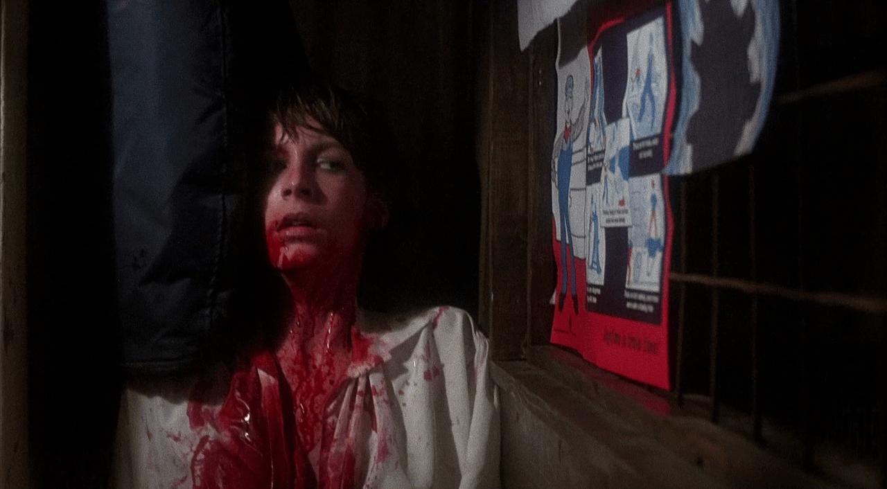 Quintessential Final Girl Jamie Lee Curtis in Terror Train (1980)