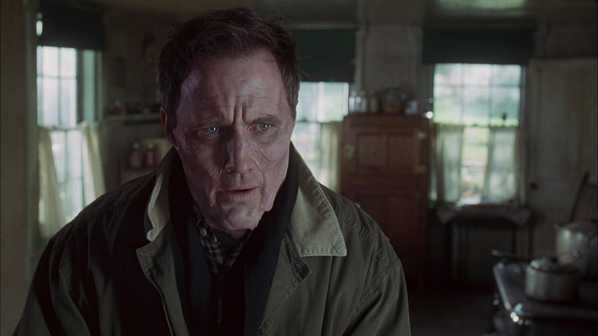 Robert John Burke afflicted with the thinning curse in Thinner (1996)