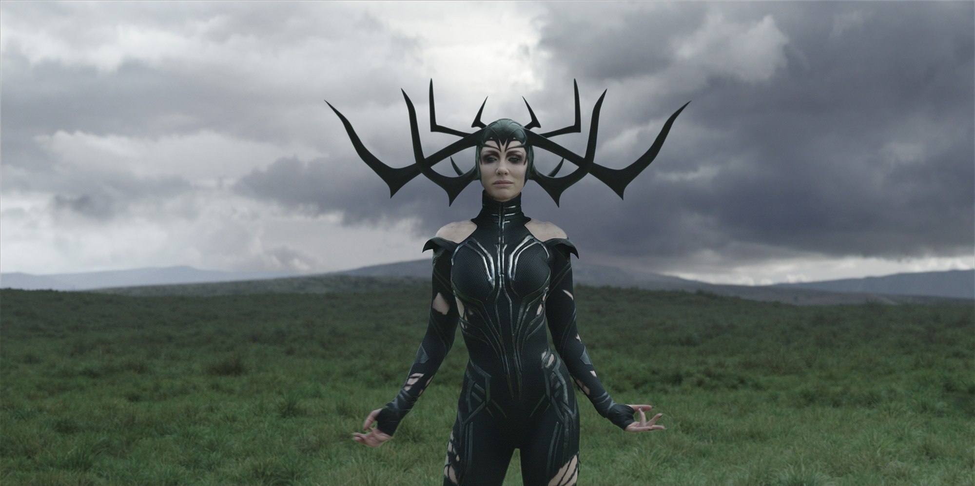 Cate Blanchett as Hela in Thor Ragnarok (2017)