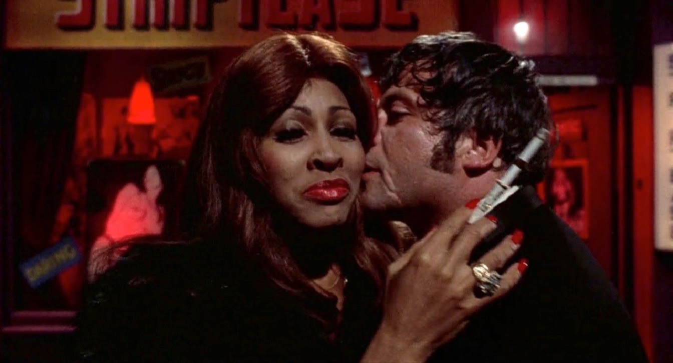 The Acid Queen (Tina Turner) with Oliver Reed in Tommy (1975)