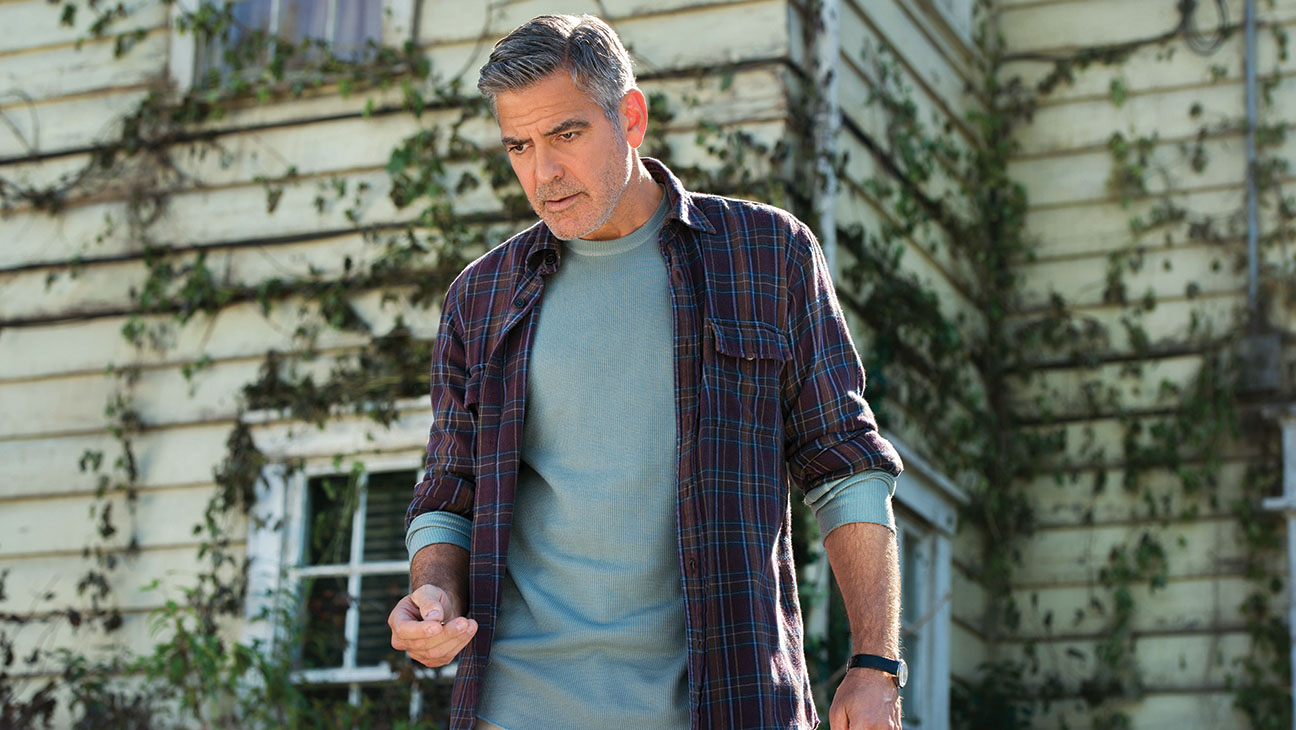 George Clooney as the embittered middle-aged Frank in Tomorrowland (2015)