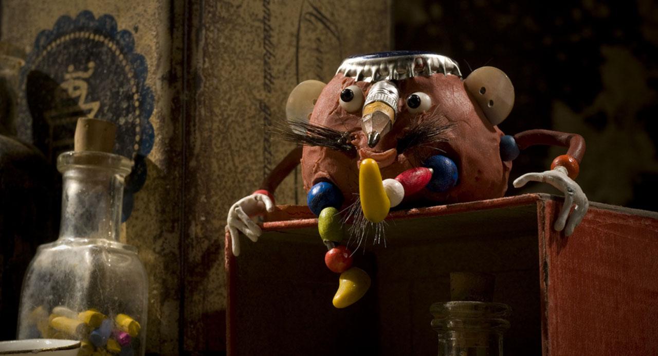 Toys made up of scavenged junk in Toys in the Attic (2009)