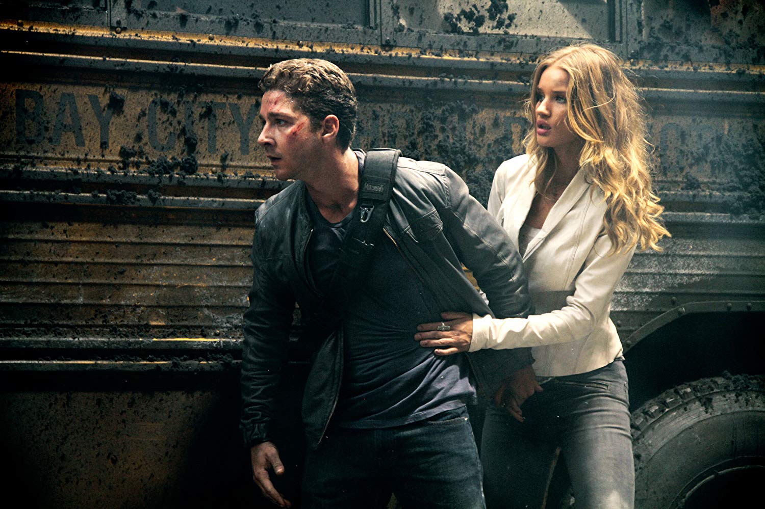 Shia LaBeouf, Rosie Huntingdon-Whiteley in Transformers: Dark of the Moon (2011)