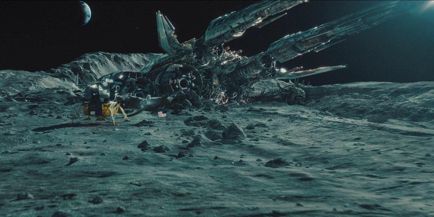 The crash site of The Ark in Transformers: Dark of the Moon (2011)