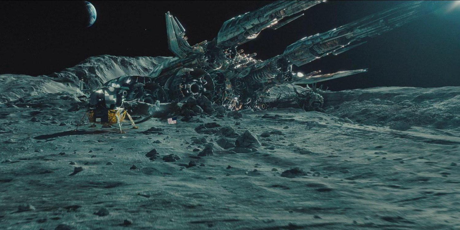 The crash site of The Ark in Transformers: Dark of the Moon (2011) 