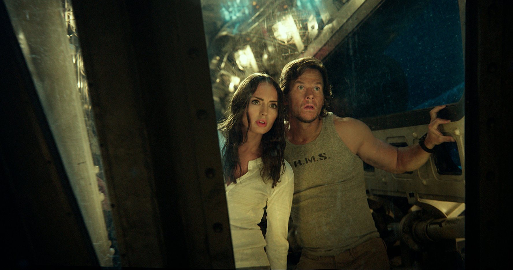 Mark Wahlberg, Lara Pulver in Transformers: The Last Knight (2017)