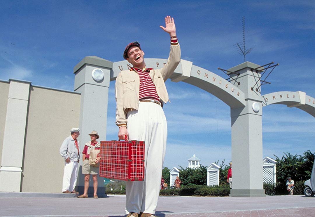 Jim Carrey as Truman Burbank in The Truman Show (1998)