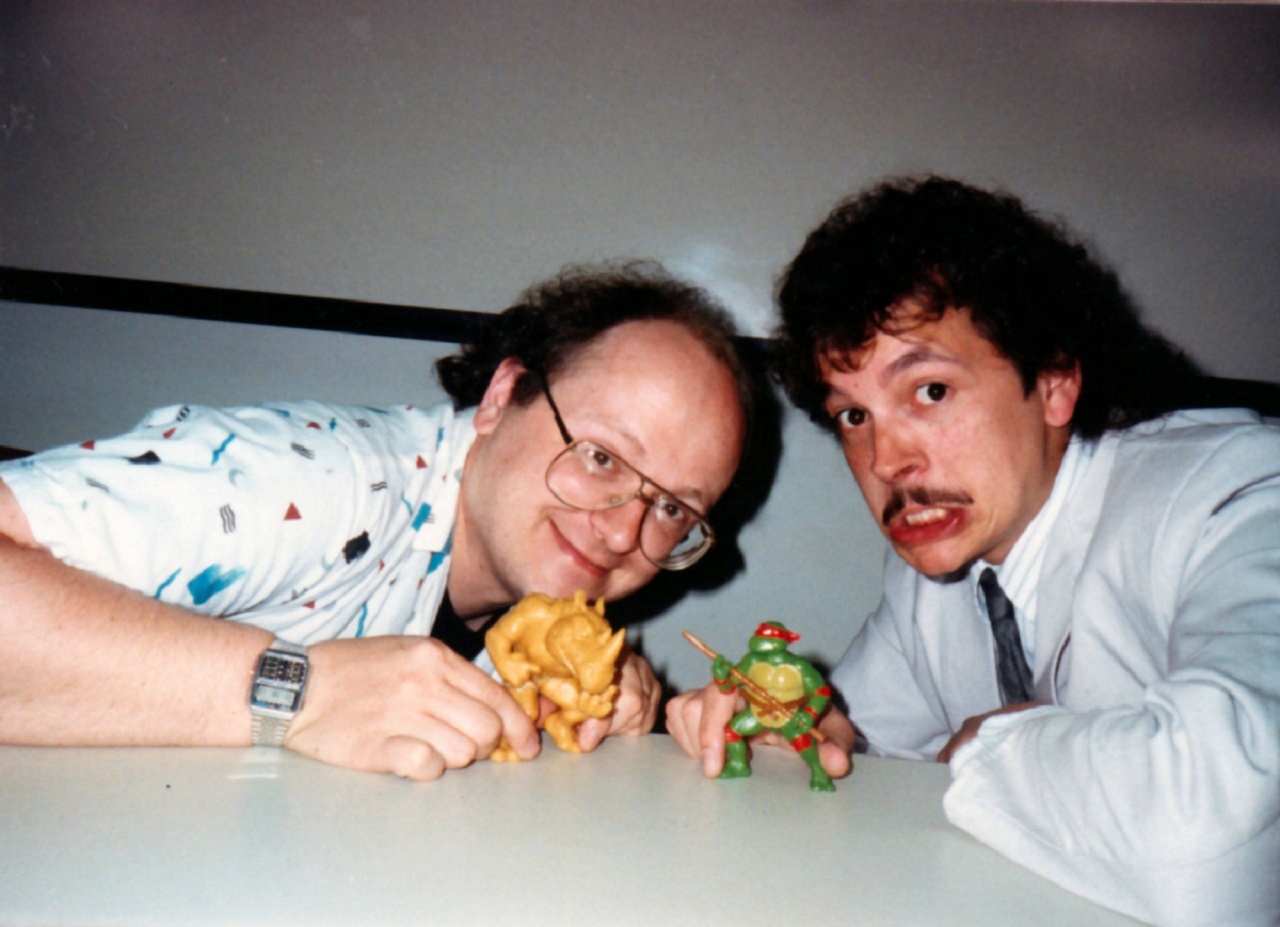 Teenage Mutant Ninja Turtle creators Peter Laird and Kevin Eastman