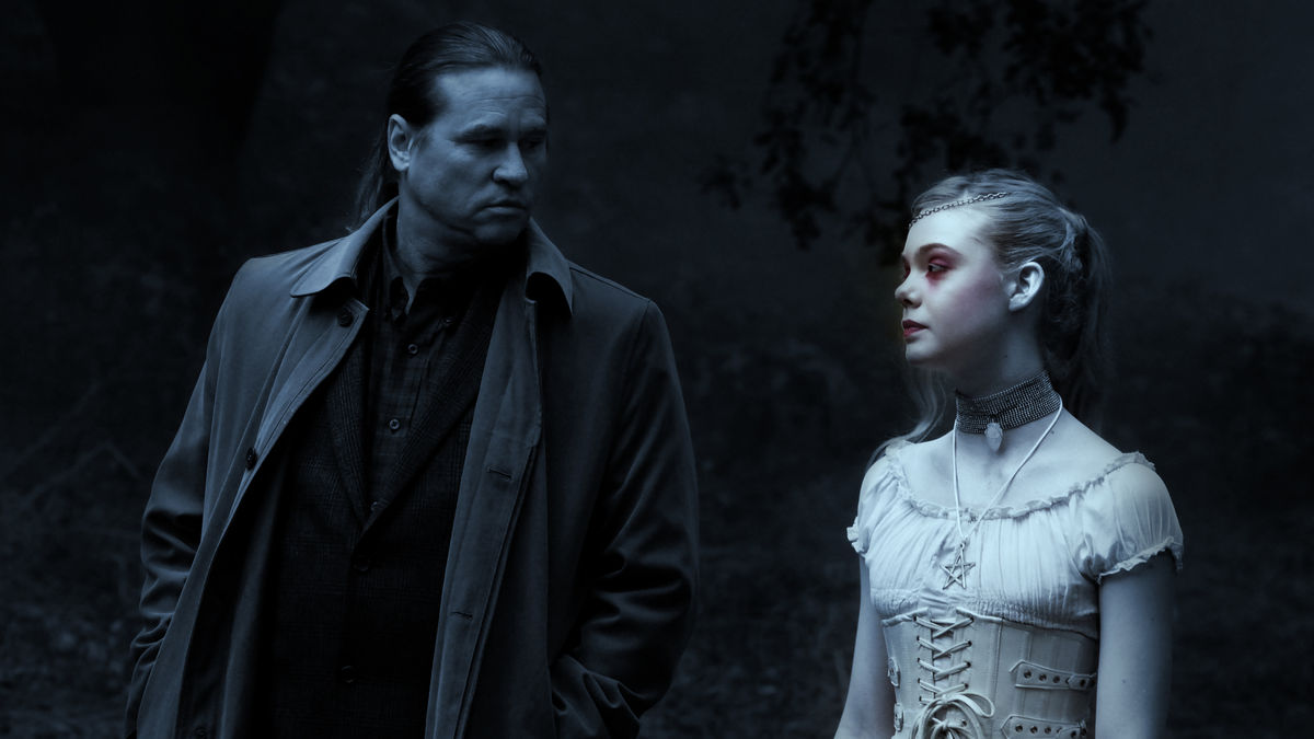 Val Kilmer and ghost girl V (Elle Fanning) in Twixt (2011)
