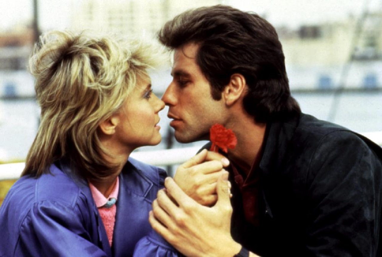 Olivia Newton-John and John Travolta in Two of a Kind (1983)