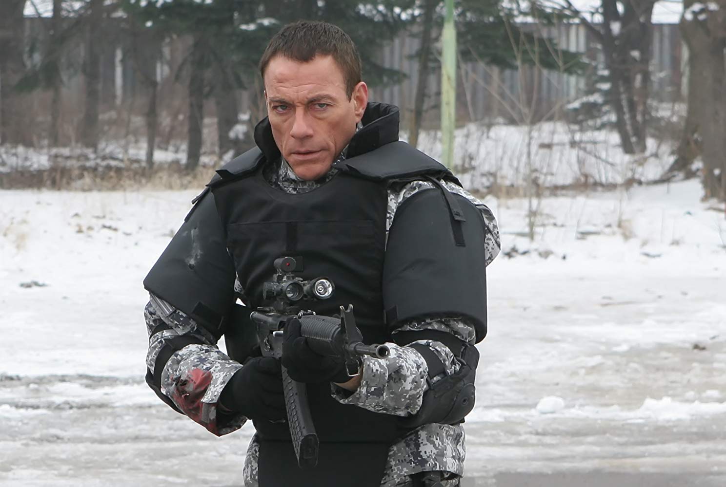 Luc Devereaux (Jean-Claude Van Damme) in Universal Soldier: Regeneration (2009)