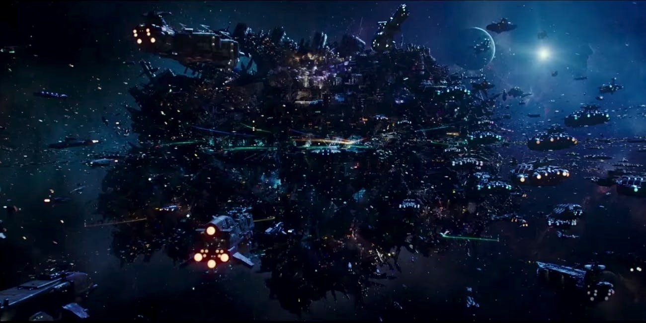 Alpha station in Valerian and the City of a Thousand Planets (2017)