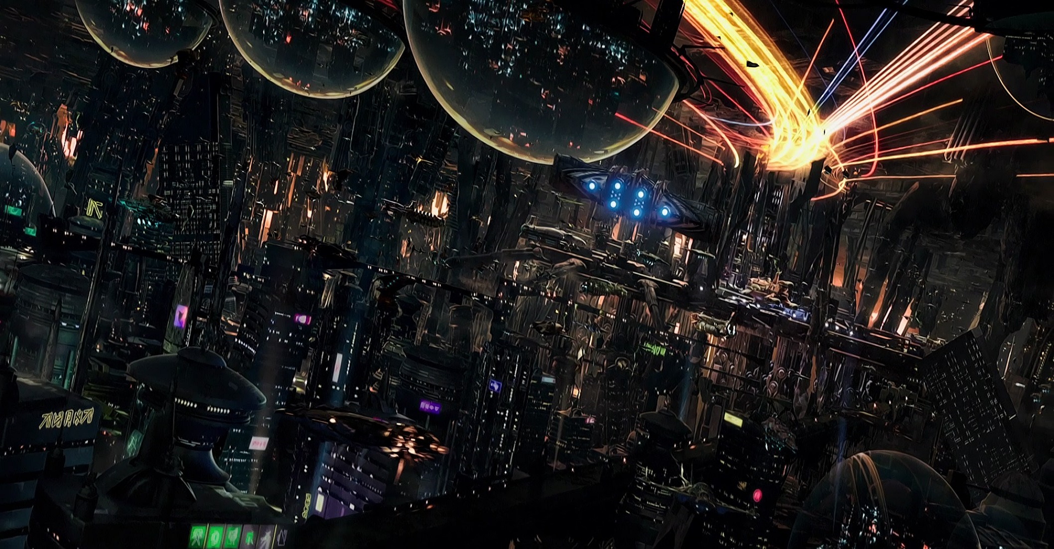 The interior of Alpha in Valerian and the City of a Thousand Planets (2017)