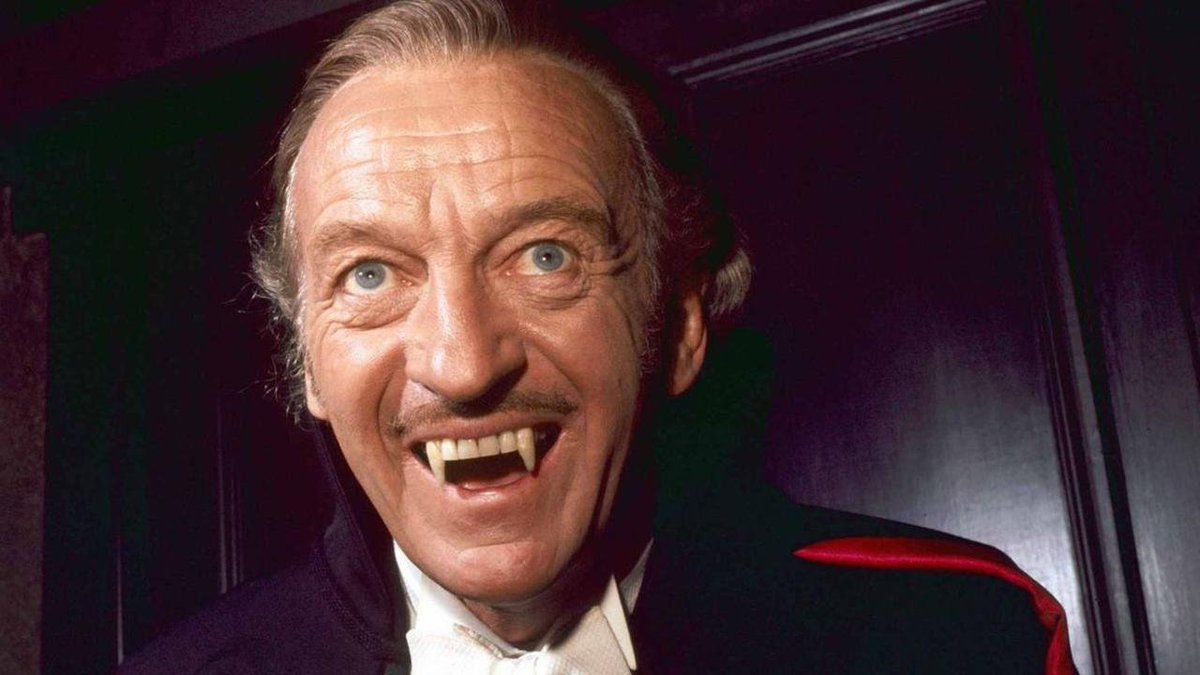 David Niven as Count Dracula in Vampira (1974)