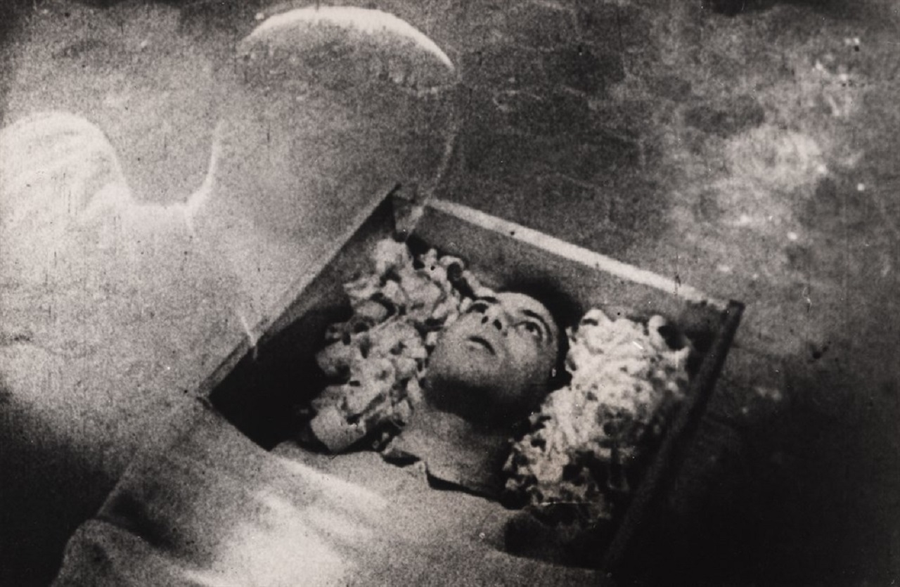 David Gray (Julian West) has a vision of his own death in Vampyr (1932)